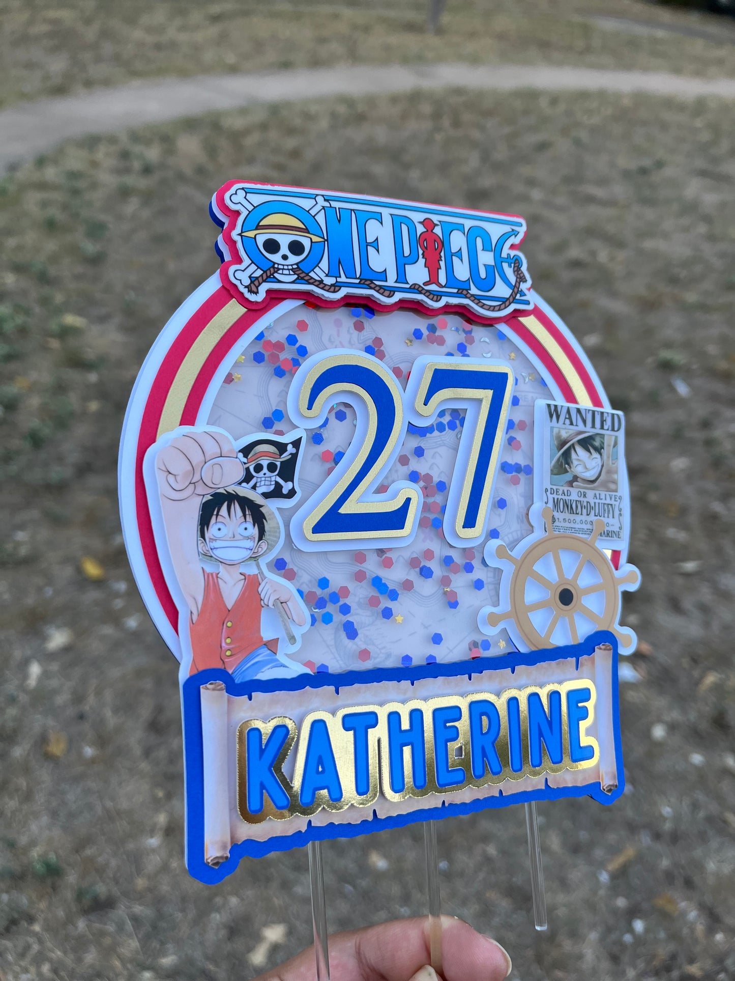 ONE PIECE inspired Cake Toppers