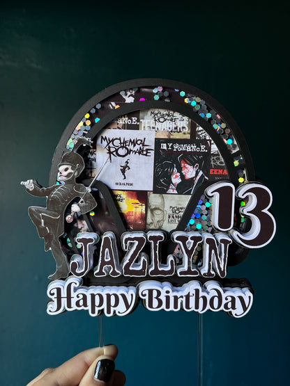 My Chemical Romance inspired Cake Topper
