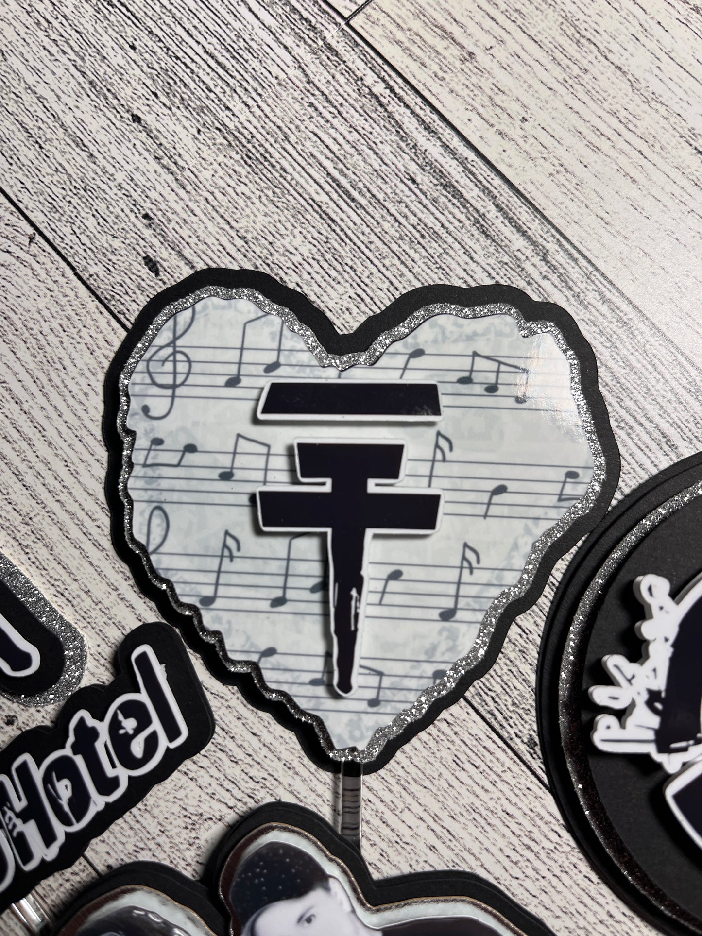Tokio Hotel Inspired Cake Toppers