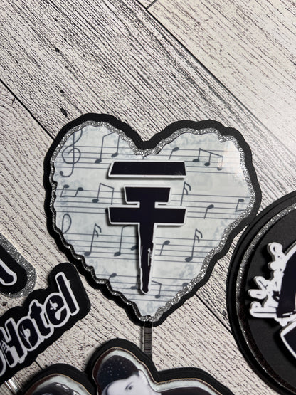 Tokio Hotel Inspired Cake Toppers