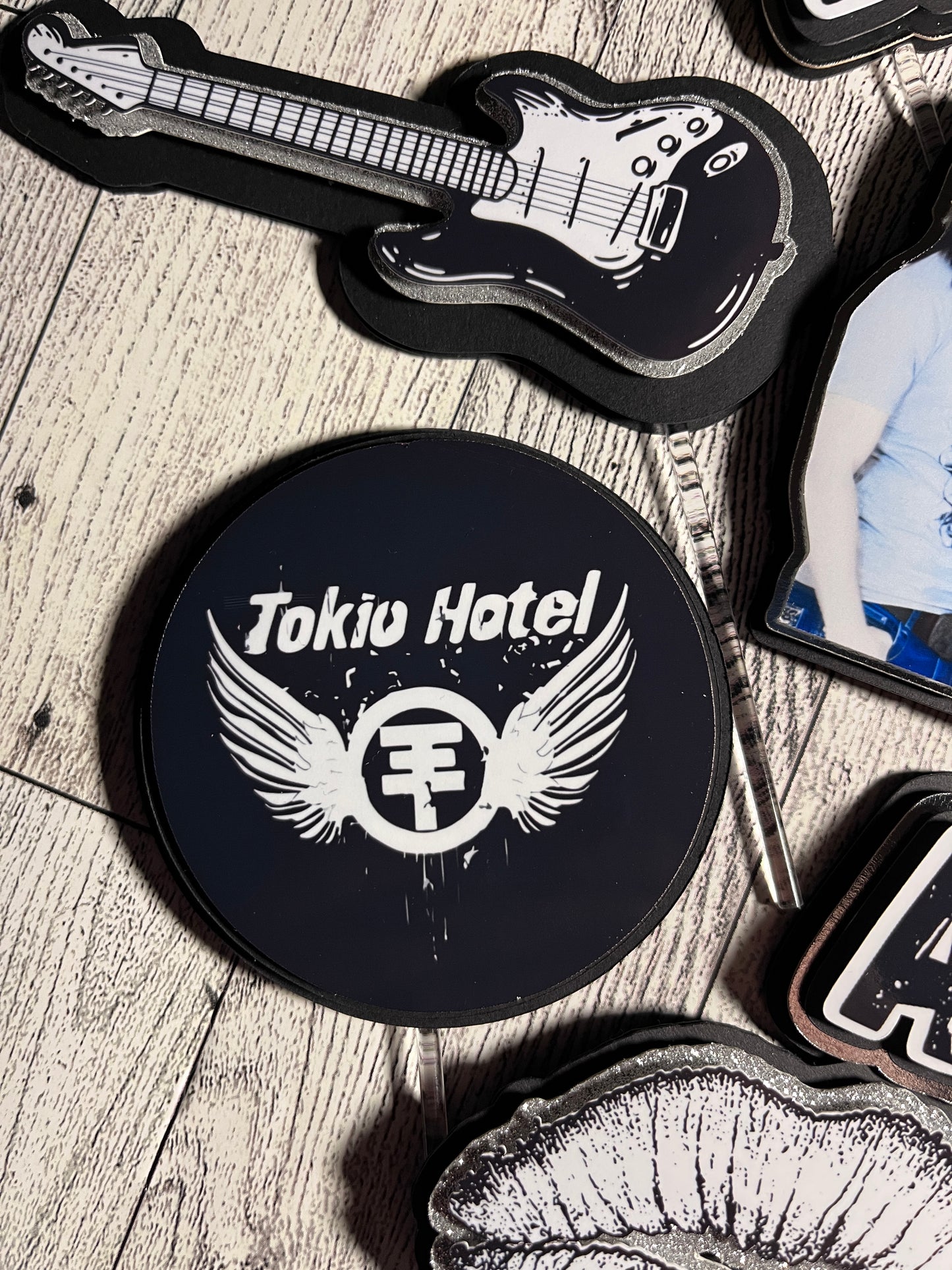 Tokio Hotel Inspired Cake Toppers