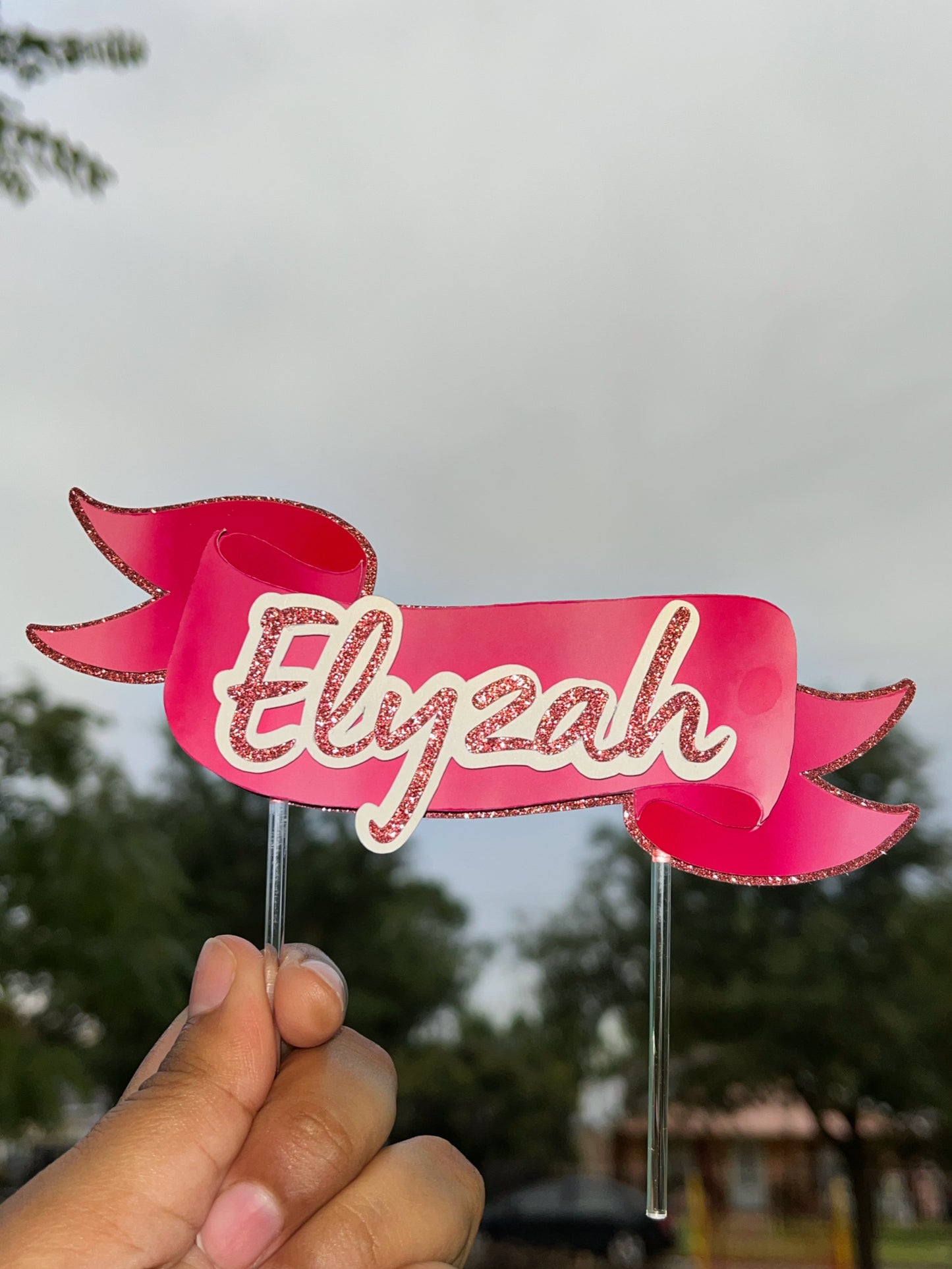 Hello kitty inspired Cake Topper