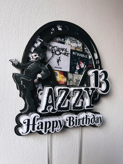 My Chemical Romance inspired Cake Topper