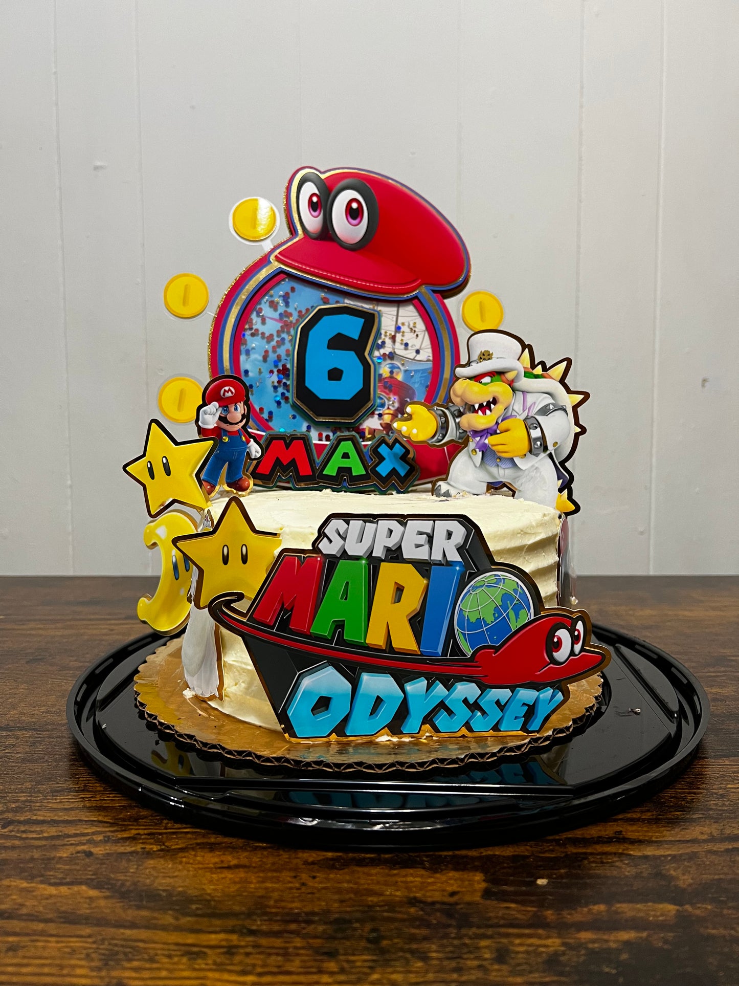 SUPER MARIO ODYSSEY Inspired Cake Toppers