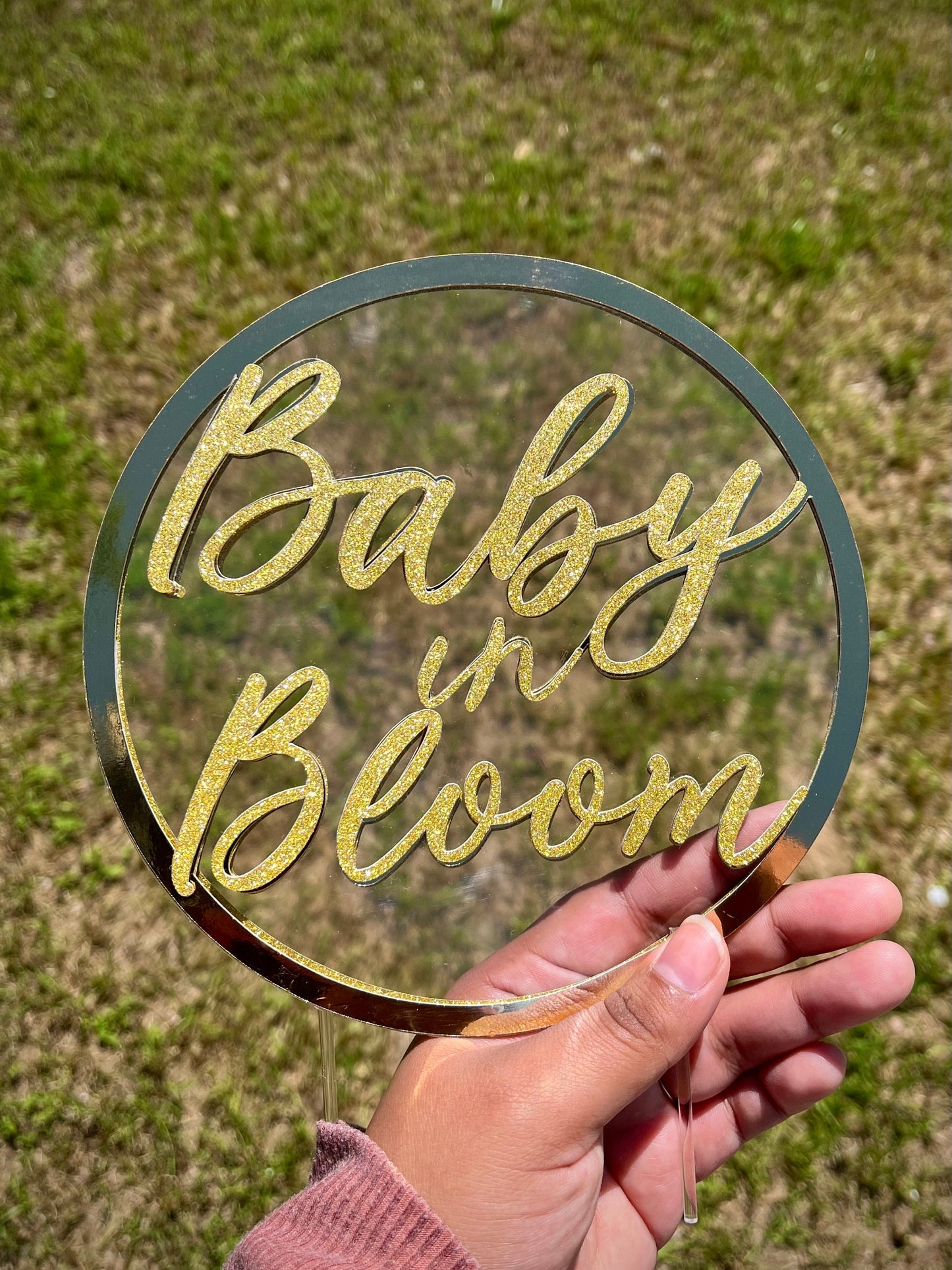 Baby Shower Cake Topper