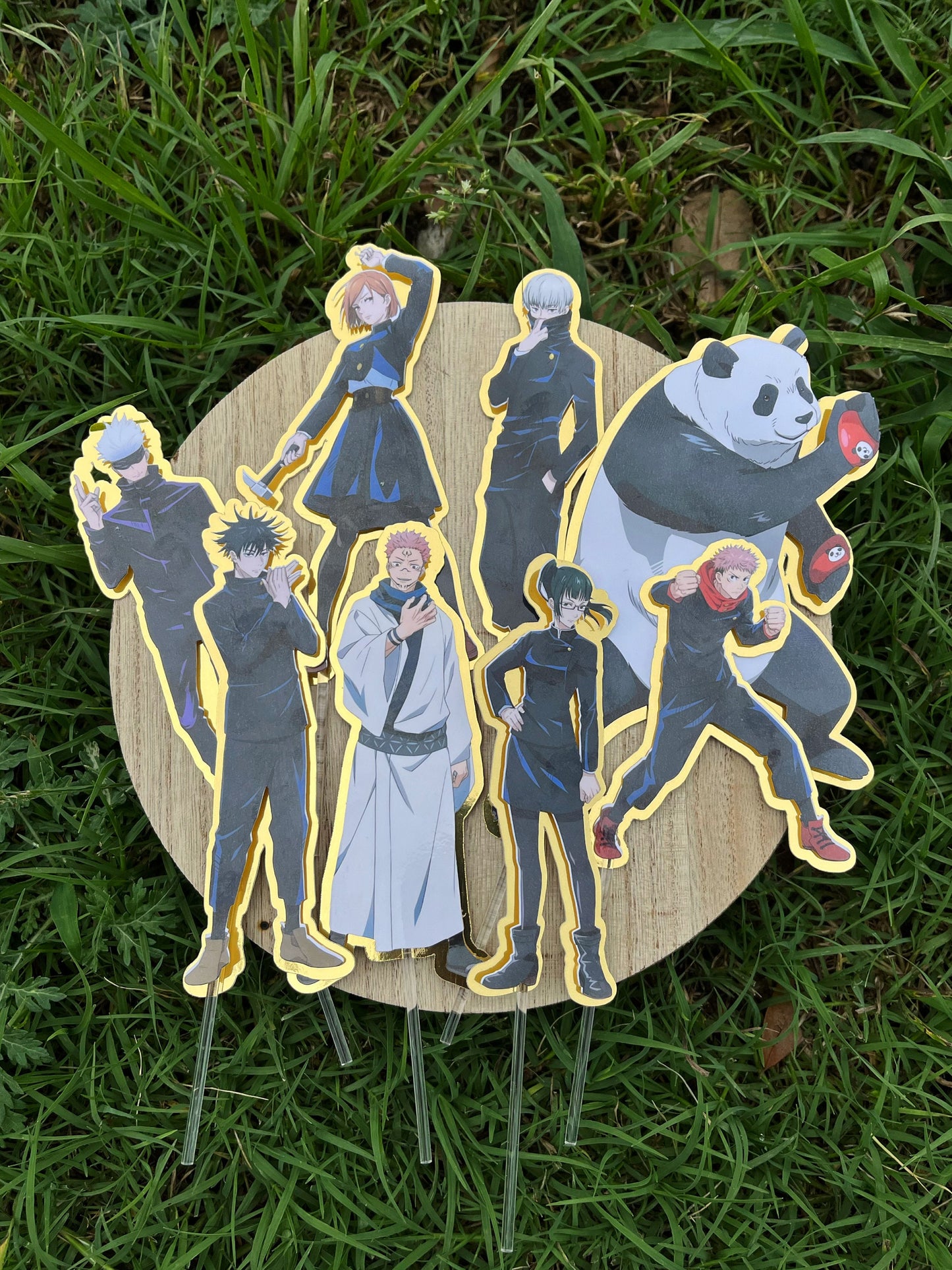 JUJUTSU KAISEN Inspired Cake Toppers